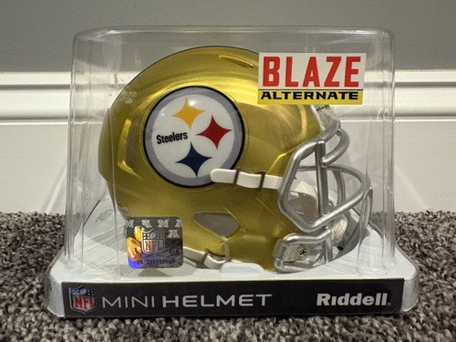 Mini casco pittsburgh steelers - mini,