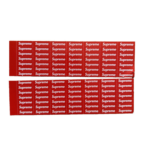 Adesivi logo supreme - adesivi,