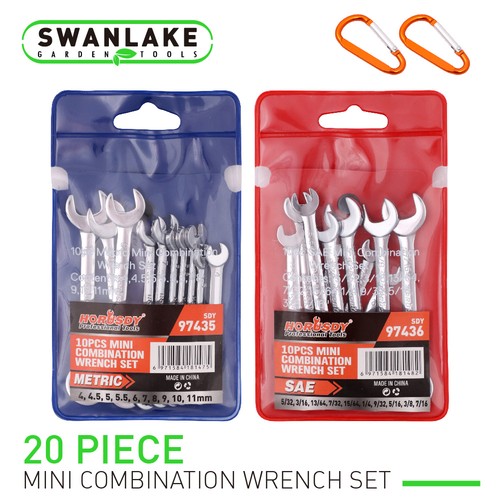 22pc mini wrench set - mini, metric