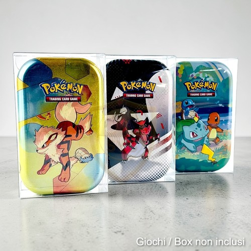 Custodia mini tin box pokemon - custodia,